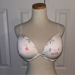 Pink by Victoria Secret Floral Extra Push Up Bra